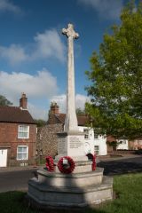 The village war memorial