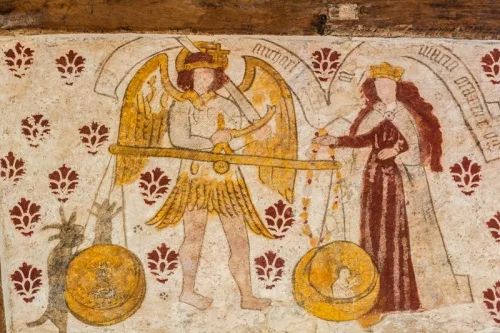 The Painted Chamber wall painting