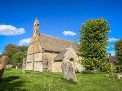 The church from the south-west