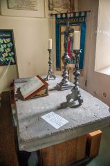 The stone altar from Conisbrough Castle