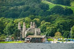 Coniston village from the Coniston Launch