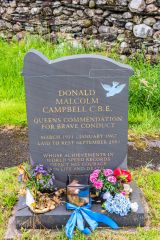 Donald Campbell's grave