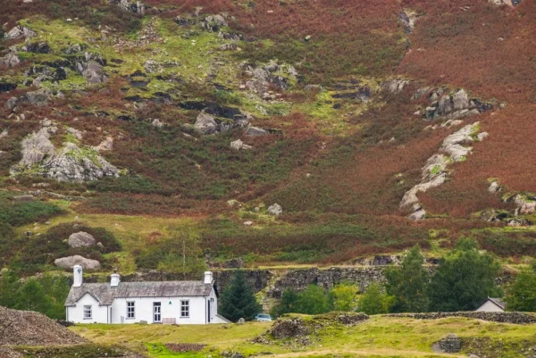 The Coniston youth hostel across the beck