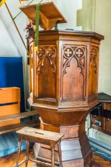 The 19th-century pulpit