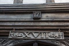 The house number signs