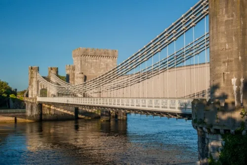 Thomas Telford's suspension bridge