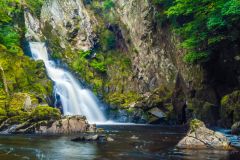 Conwy Falls, The waterfall