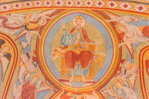 Christ in Majesty in the apse