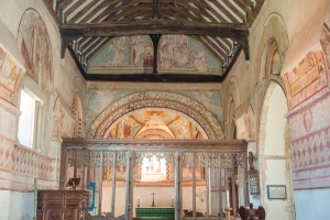 The nave and screen
