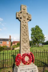The village war memorial