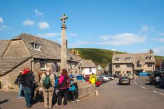 Corfe Castle Village, The market cross