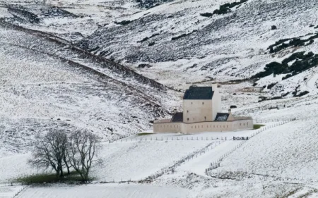 Corgarff in winter