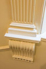 Decorative detail on the staircase