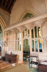 15th century stone screen