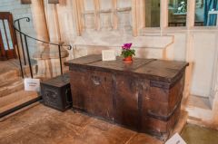 17th century oak chest