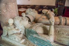 Lady Eleanor and Sir Matthew Stawell effigies