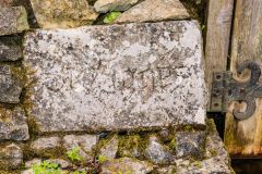 'St Agnes' carved stone