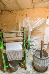 Washing gear in the wash-room