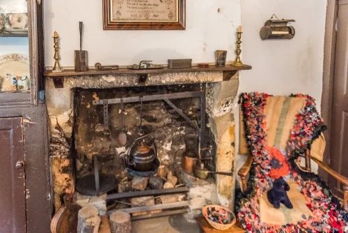 The ground-floor parlour