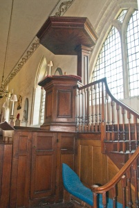 Three decker Georgian pulpit