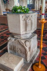 The 12th century font