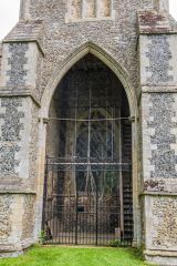 The huge west tower arch