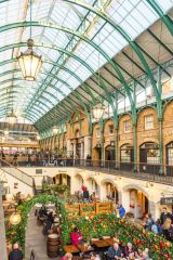 The lower level eating area