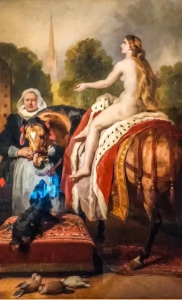 Lady Godiva's Prayer, by Sir Edwin Landseer, 1865