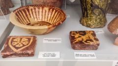 Medieval tile and pottery collection