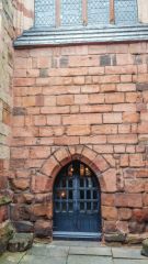 The undercroft (cafe) entrance