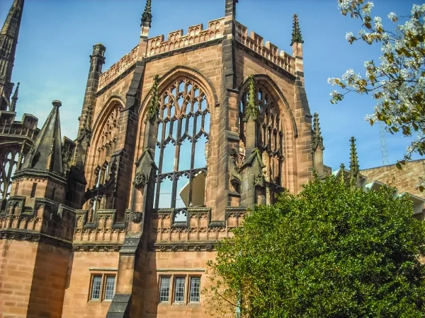 Coventry's medieval cathedral ruins