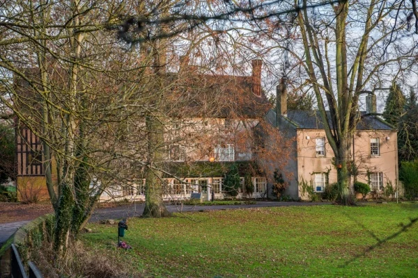 Charterhouse from the River Sherbourne