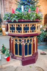 The late medieval octagonal font