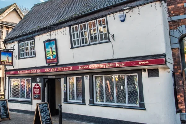 The 16th century Old Windmill pub