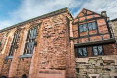 The west exterior face of the Guildhall