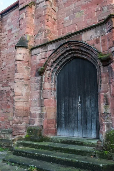 14th century friary doorway