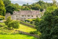 Coverham Abbey, Coverham Abbey from the churchyard