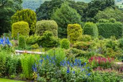 Cragside, Topiary in the formal garden