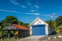 The Craster RNLI lifeboat station