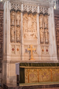 The high altar and reredos