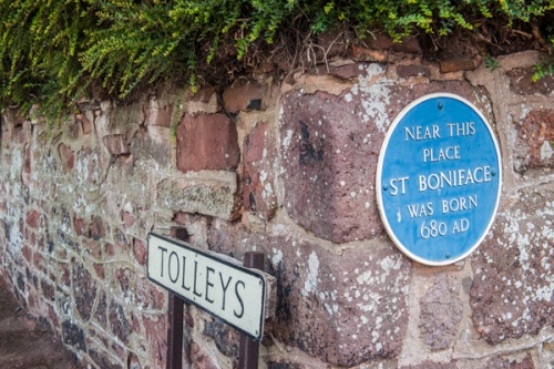 Site of St Boniface's birthplace