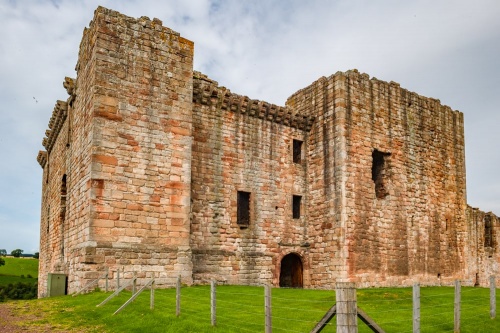 The castle exterior