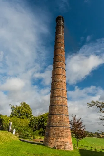 The restored chimney