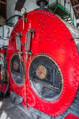 The Lancaster boiler - fired up and operating