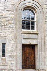 Crookham Peace Garden, The church entrance