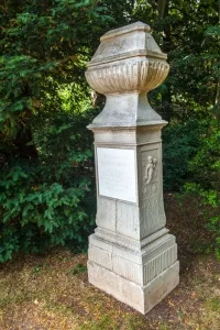 Memorial to Capability Brown at Croome Court, Worcestershire