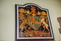 George II royal coat of arms, 1733