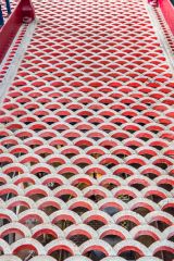 First floor grating in the engine house