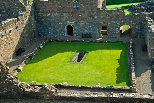 The abbey cloister