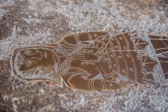 A late medieval brass of a knight